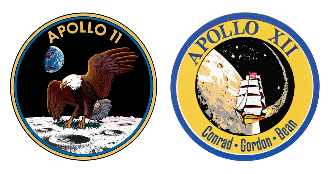 Apollo-11  Apollo-12 patch