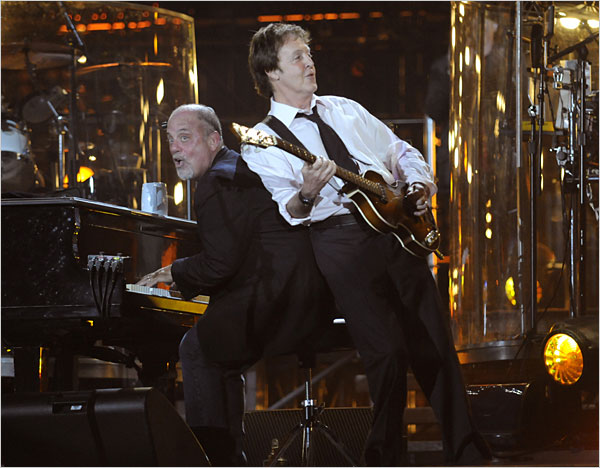 ビートルズ いつも心にビートルズ シェア スタジアムでの奇跡の夜 ポールがビリー ジョエルのコンサートにゲスト出演