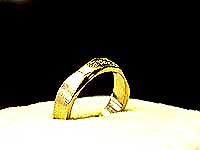 女性用K18(結婚指輪)