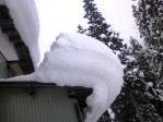 屋根の雪庇