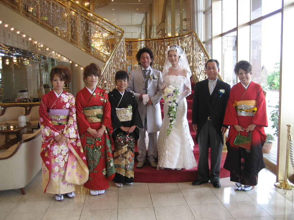 弟 結婚式 着物 髪型 Kamigata