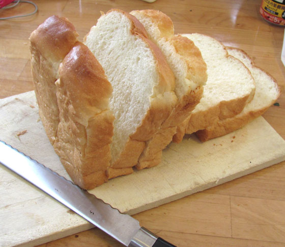 切った食パン