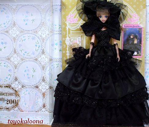 超人気高品質 アニバーサリー 2001年 トヨカロン ■ エクセリーナ 黒ドレス ジェニー おもちゃ/人形