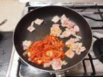 椎茸と厚揚げのキムチ炒め07